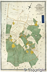 West Wickham parish inclosure map, 1812