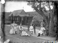 The Fisher family of Huntingdon, 1910