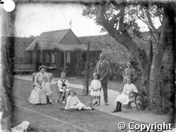 The Fisher family of Huntingdon, 1910